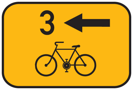 Czech Cycling Sign Czech Cycling Sign