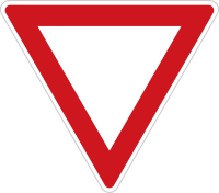 Czech Yield Sign Czech Yield Sign